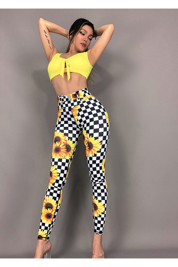 La Fitwear Legging Cinturón Sol Floral